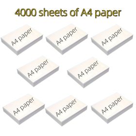 4000 Sheets Of A4 White Paper