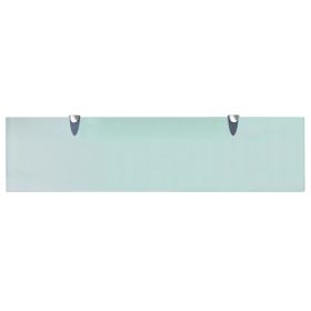 vidaXL Floating Shelf Glass 31.5"x7.9" 0.3"