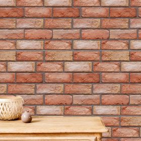 10 Brown Brick Wall Stickers