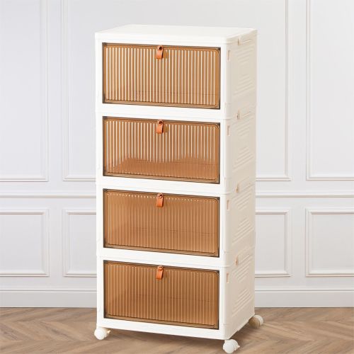 Stackable Plastic Storage Box With Lid